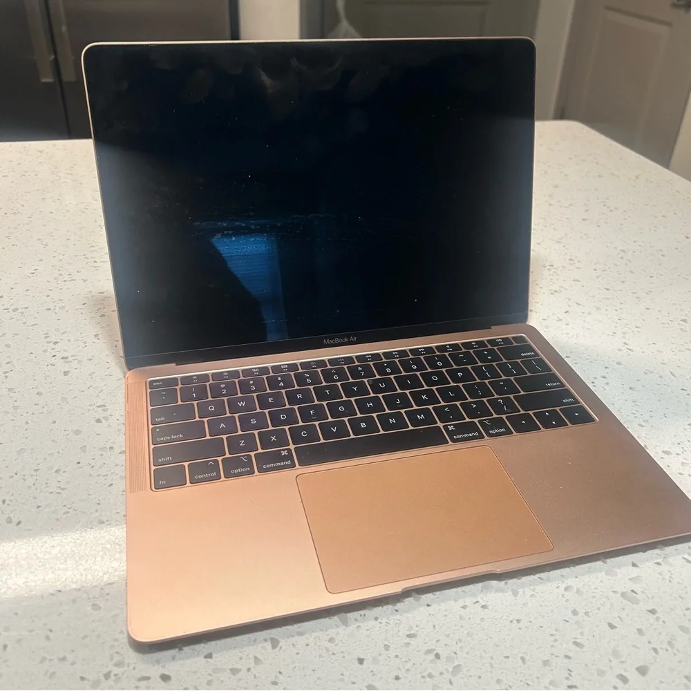 Apple MacBook in Rose Gold with Black Keyboard